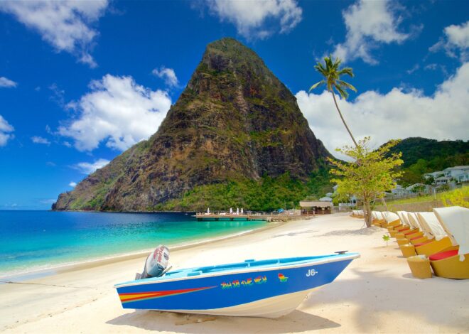 Rute Terbaik Mengelilingi Pulau St Lucia Yang Indah