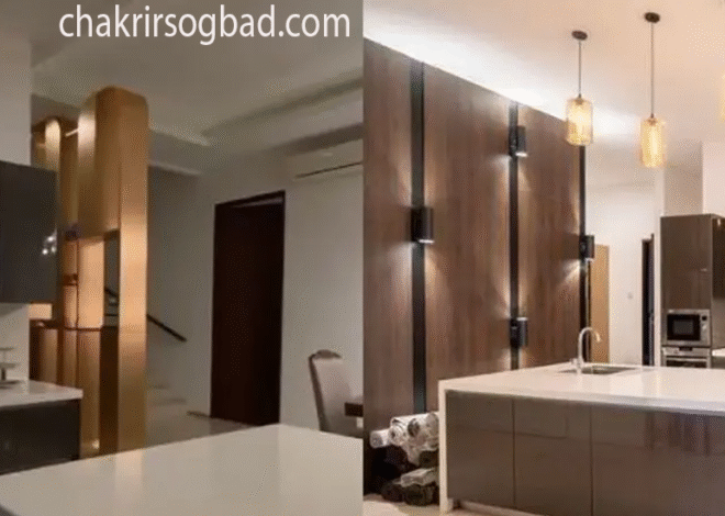 Rumah Depe Menampilkan Dapur Megah Berwarna Monokrom