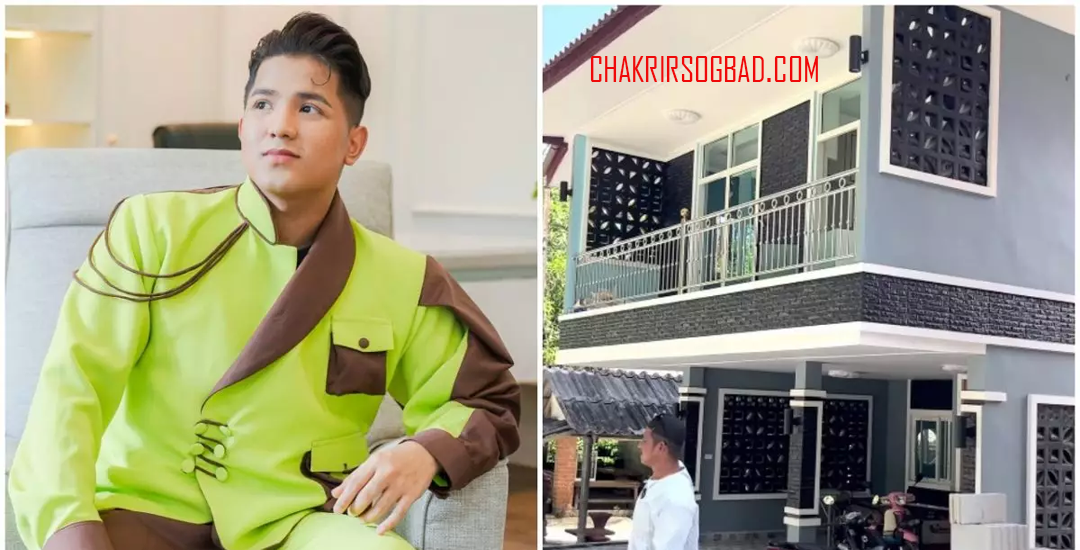 Rumah Baru Jirayut Tampil Megah dengan Dua Lantai dan Dominasi Warna Abu-abu